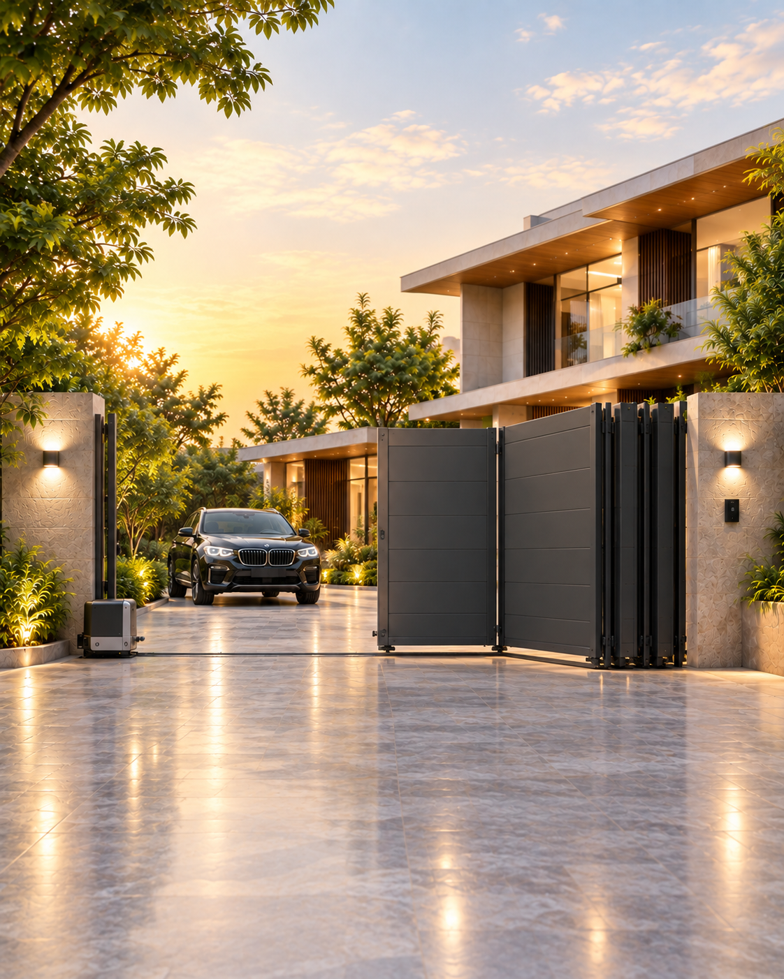 Foldable Gate Automation